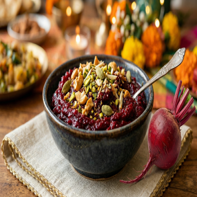 Beetroot Halwa — handcrafted organic Fresh Halwas by Ideal Valley of Foods