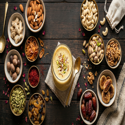 Dry Fruit Malt Mix — handcrafted organic Specialized Health Malts by Ideal Valley of Foods