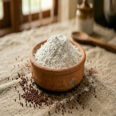 Organic Ragi Flour — handcrafted organic Organic Essentials by Ideal Valley of Foods