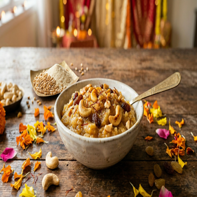Wheat Rava Halwa — handcrafted organic Fresh Halwas by Ideal Valley of Foods