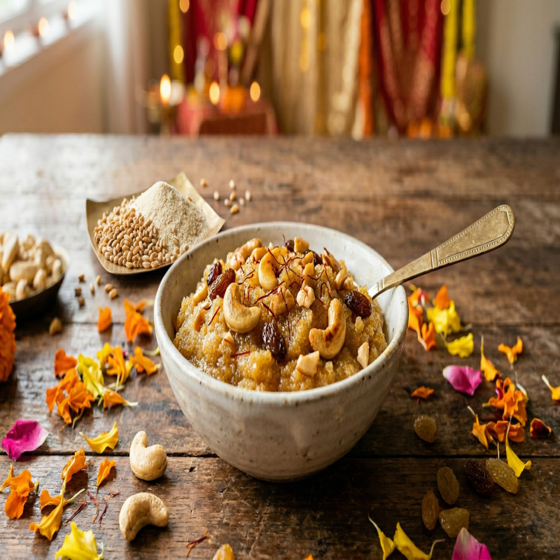 Wheat Rava Halwa — Classic Soul Food, handcrafted organic Fresh Halwas by Ideal Valley of Foods